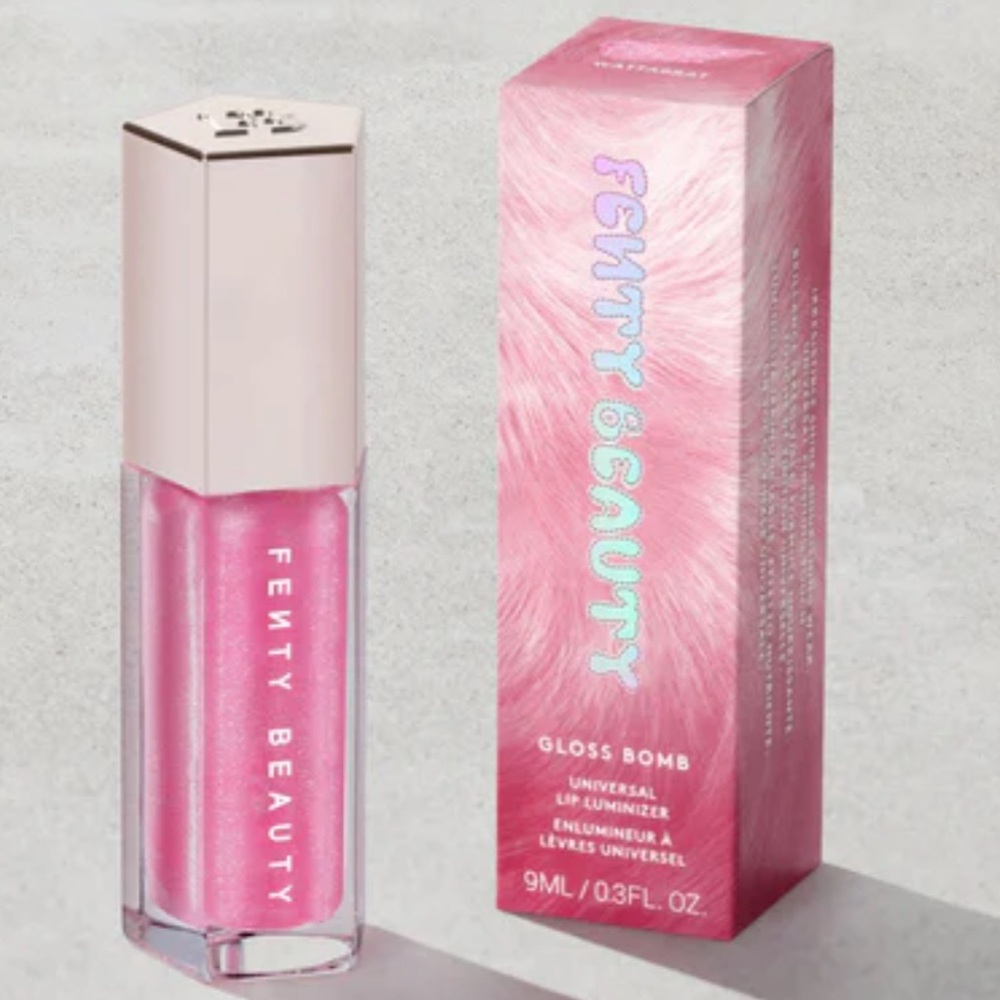 New Fenty Beauty Gloss WATTABRAT - 3D baby pink shimmer Limited edition